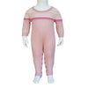 NICOLINE - Pink Onesie in 100% baby alpaca