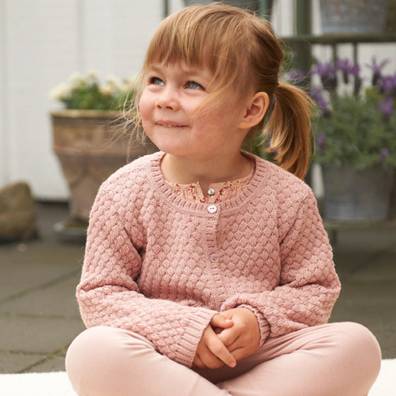 Little Llama - Laura bluse børnetøj baby alpaca childrens wear jumper