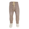 CECIL CHOCO - Brown trousers in 100% baby alpaca