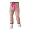 CECILIE ROSA - Pink trousers in 100% baby alpaca