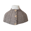 GIRAF CHOCO - Brun halsedisse i 100 % baby alpaca