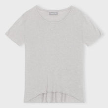  MYNTE T-shirt i 70 % silke og cashmere