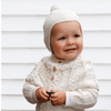LAMA NATURAL - baby hat in baby alpaca and silk