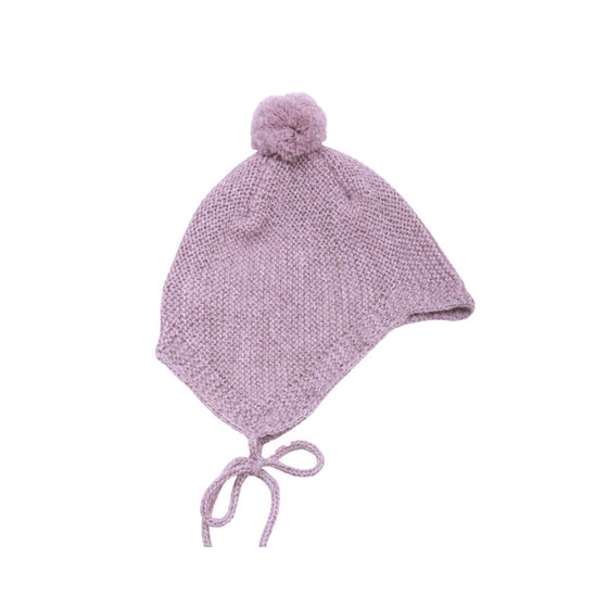 Little Llama - Lama baby hat i alpaca, children's knitwear in wool